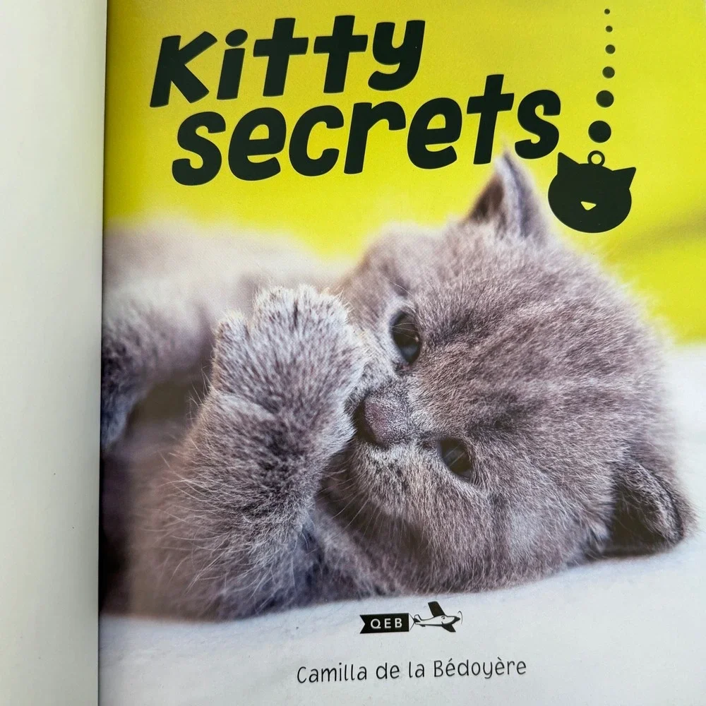 Kitty Secrets Book Camilla de la Bedoyere Cat Breeds Guide 9781682973677
